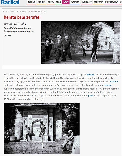 about artist Kentte bale zerafeti Hayat Haberleri Radikal